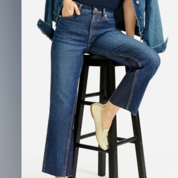 Everlane 33 the cheeky bootcut jean twisted hem - Picture 2 of 7